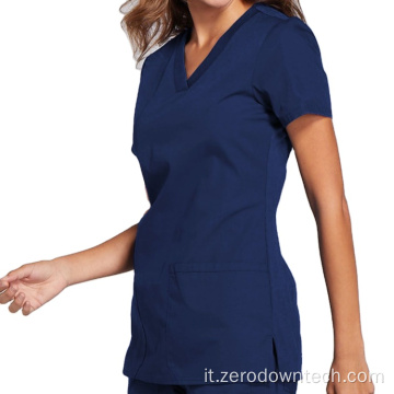 Set uniforme unisex per lo scrub da infermiera di design alla moda
